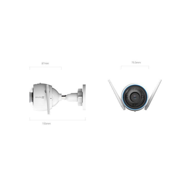 EZVIZ h3 2K, cor, sap:303102396 Bala (CS-H3-R100-1H3WKFL)