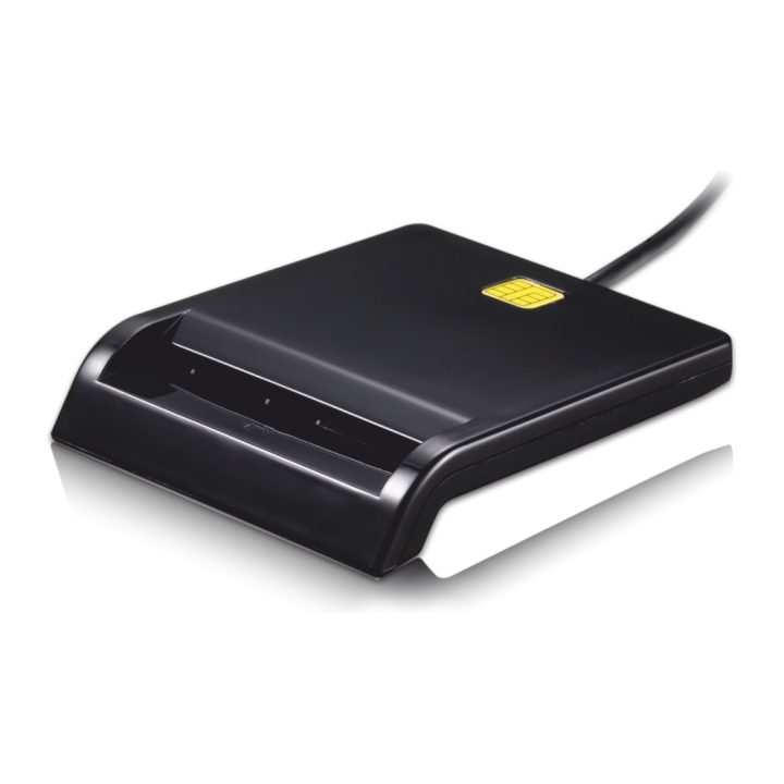 TooQ LEITOR DE CARTÕES DNIe EXTERNO USB 2.0 PRETO
