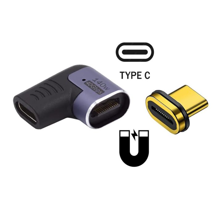 Ewent EC1048 USB-C Gender Changer Cable Black, Purple