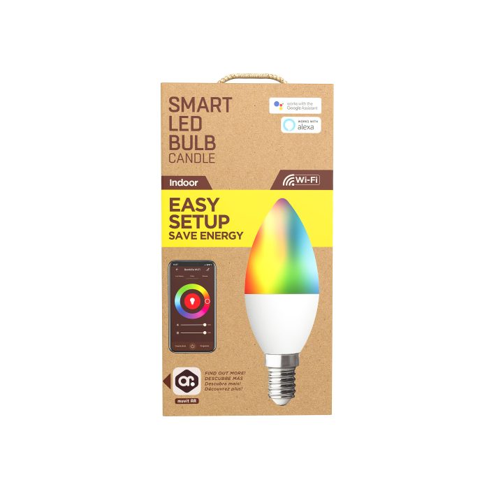 Muvit io Globe Bulb E14 5W RGB (C37-PA-TY)