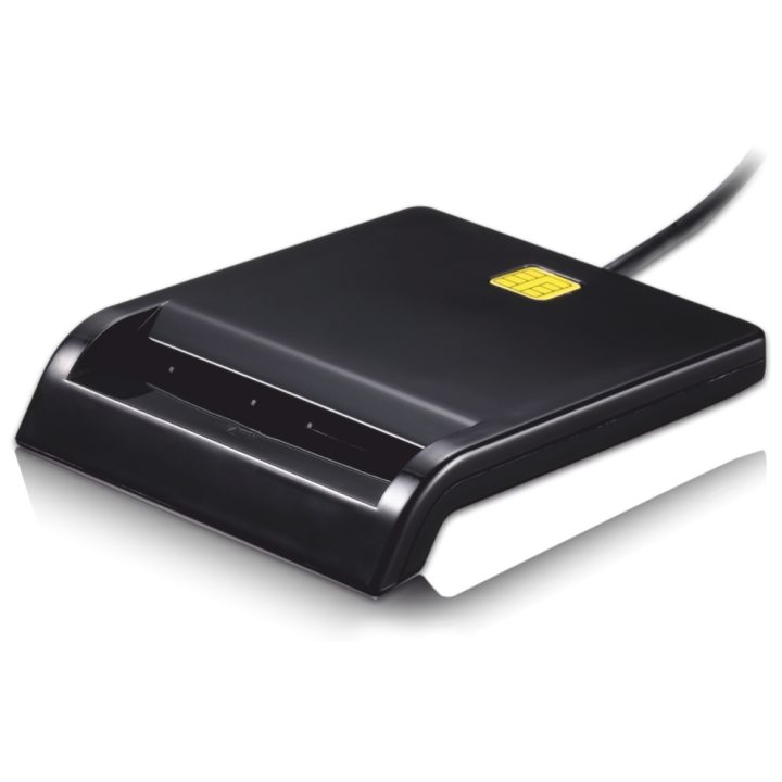 TooQ LEITOR DE CARTÕES DNIe EXTERNO USB 2.0 PRETO