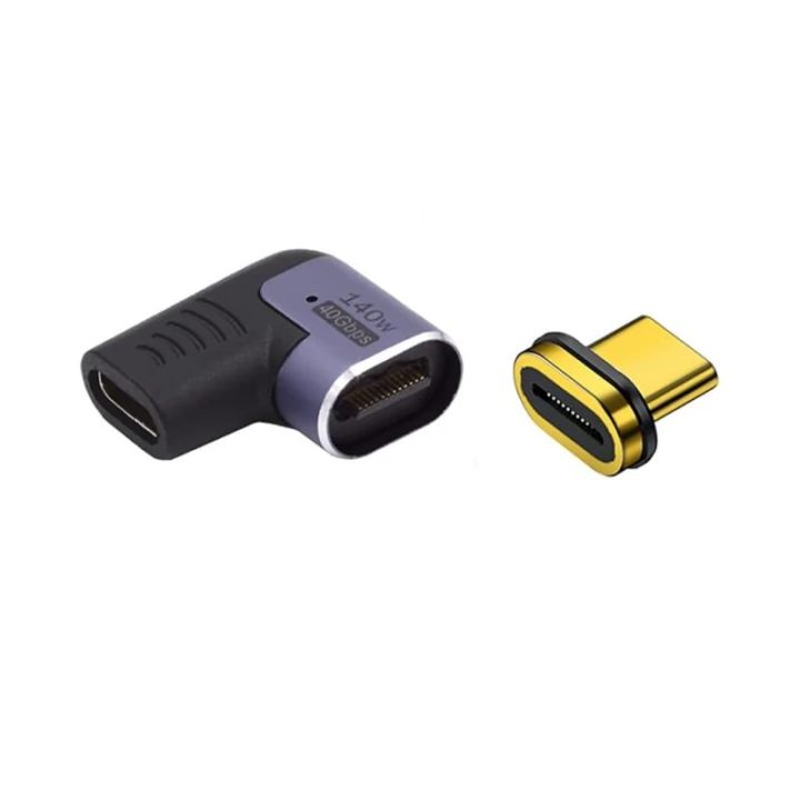 Ewent EC1048 USB-C Gender Changer Cable Black, Purple