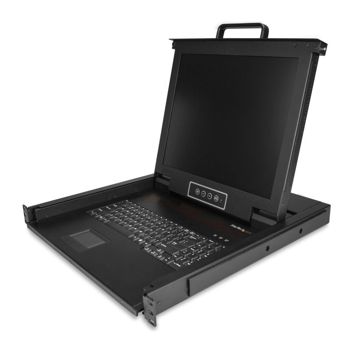 StarTech.com Consola KVM de Montagem em Rack - Teclado QWERTY - KVM…