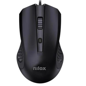 Nilox MOUSB1013 Office Mouse USB Type A Optical 2400 DPI