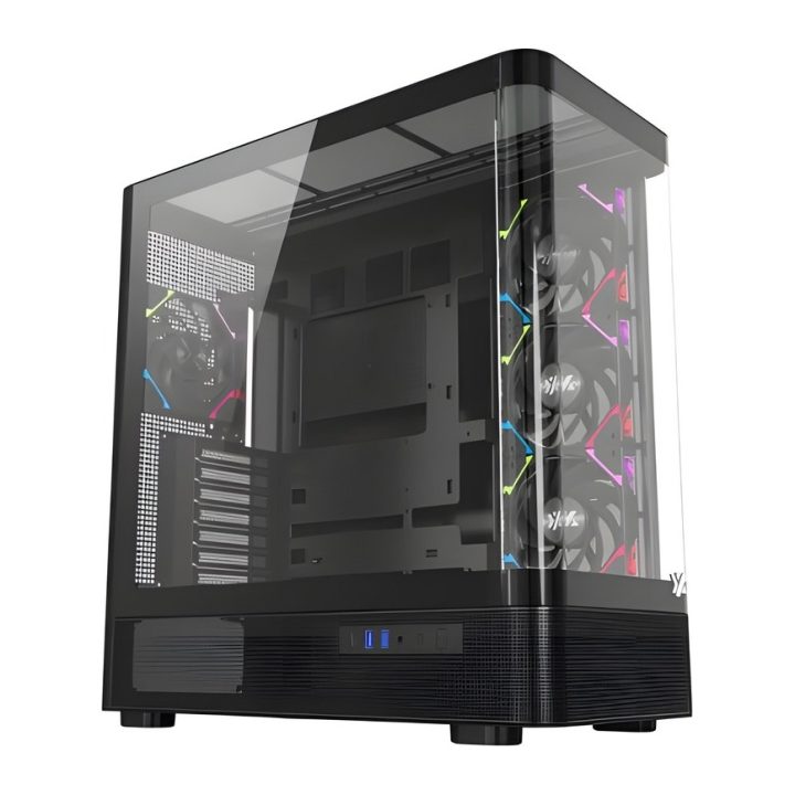 ATX Tower XYZ quantum black ATX, Micro-ATX, Mini-ITX (X-CS-QUANTUM-B)