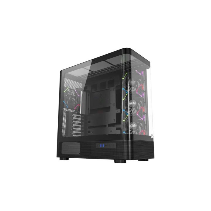 ATX Tower XYZ quantum black ATX, Micro-ATX, Mini-ITX (X-CS-QUANTUM-B)