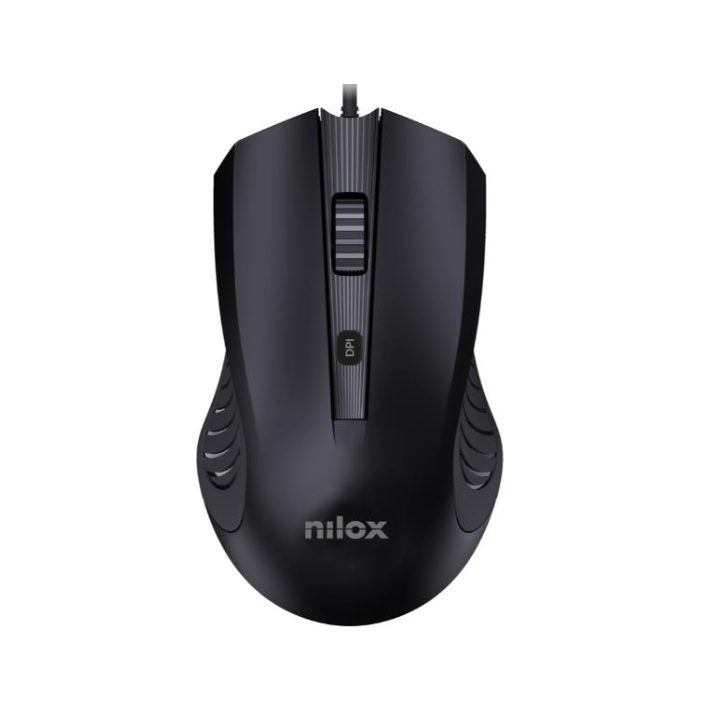 Nilox MOUSB1013 Office Mouse USB Type A Optical 2400 DPI