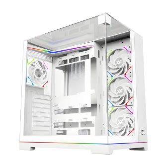 Torre ATX XYZ tesseract a-RGB white (X-CS-TESSERACT-W)