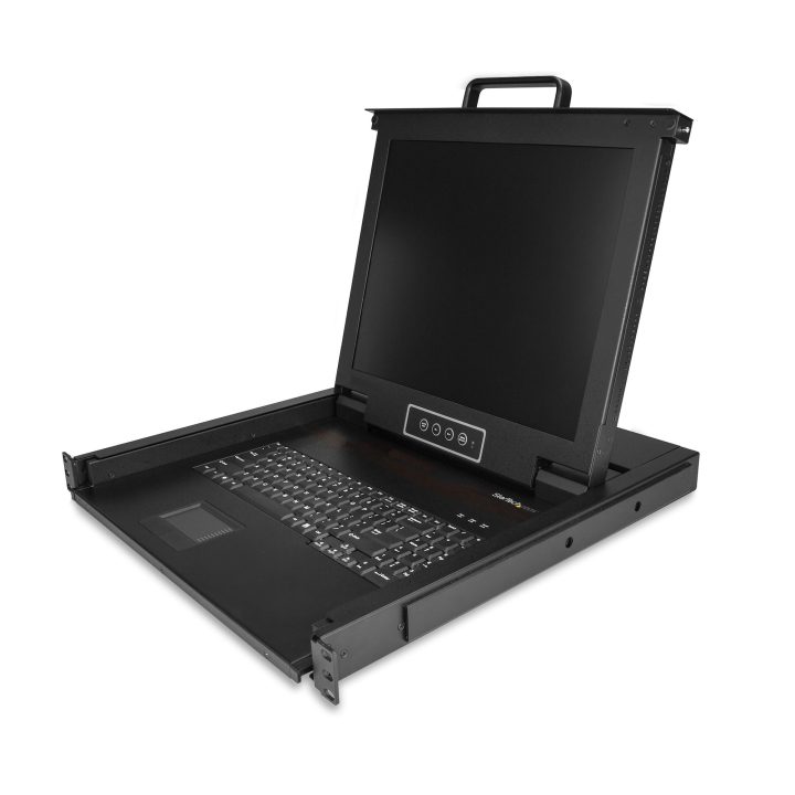 StarTech.com Consola KVM de Montagem em Rack - Teclado QWERTY - KVM…