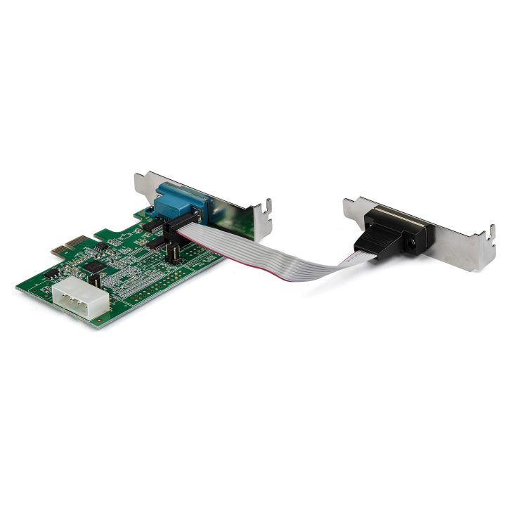 StarTech.com Placa Adaptadora Série PCI Express RS232 de 2 Portas -…