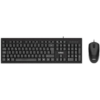 Nilox NXKME0011 teclado com rato incluído Escritório USB Espanhol…