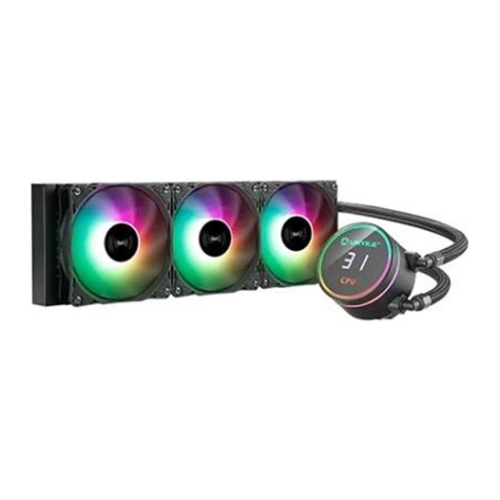 UNYKAch AquaStorm 360 CPU All-in-One Liquid Cooling System 12 cm…