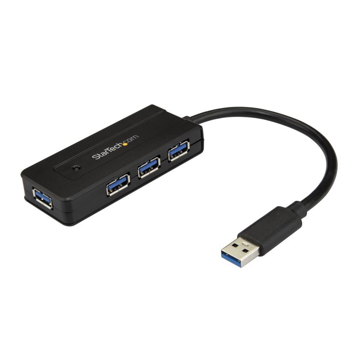 StarTech.com Portable USB 3.0 SuperSpeed 4-Port 5Gbps Hub with Fast…