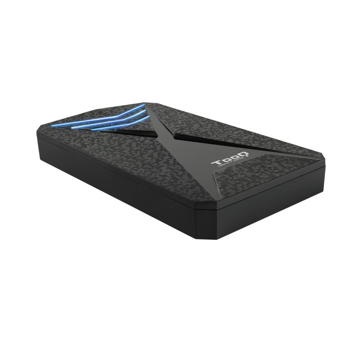 TooQ TQE-2550BL External Hard Drive Enclosure 2.5" HDD/SSD Case Black