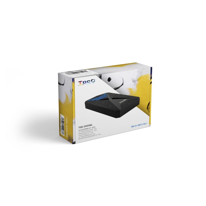 TooQ TQE-2550BL caixa para disco rígido externo Carcaça de disco…