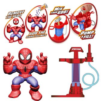 Bandai rojo Goo jit zu hero creator spiderman (CO43003)
