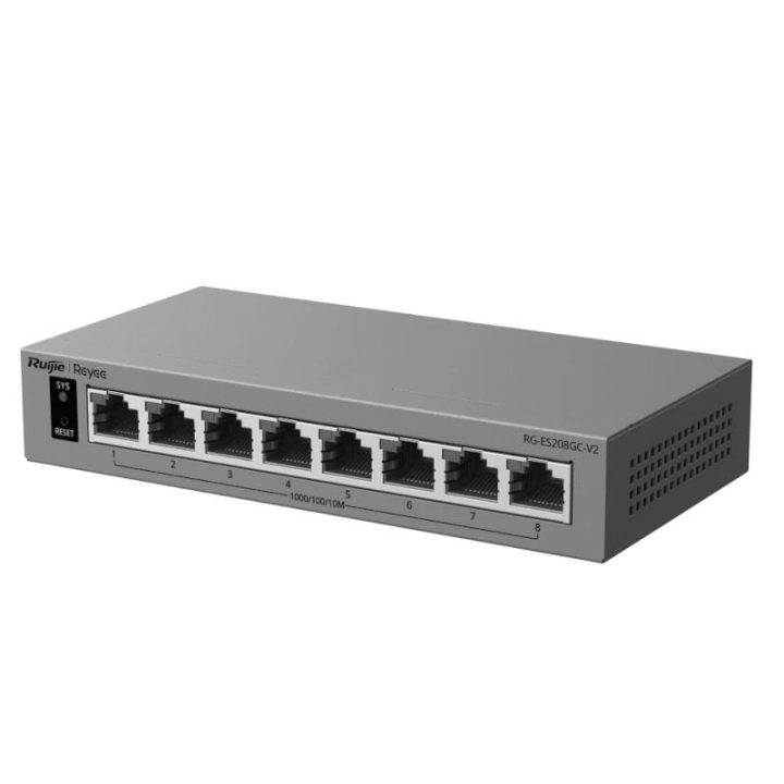 Ruijie Networks Reyee RG-ES208GC-V2 Cloud Switch 8P 1G
