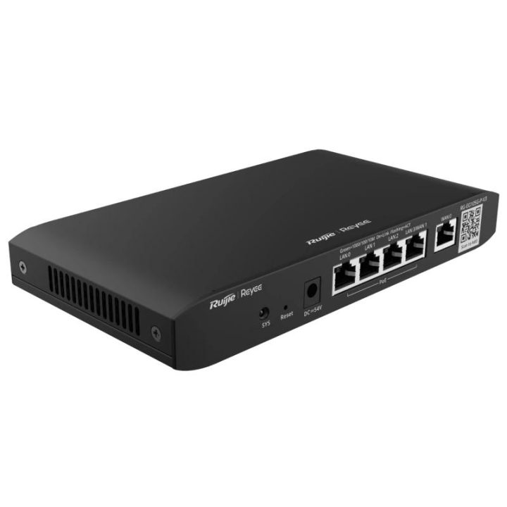 Ruijie Networks RG-EG105G-P-V3 router Gigabit Ethernet Negro