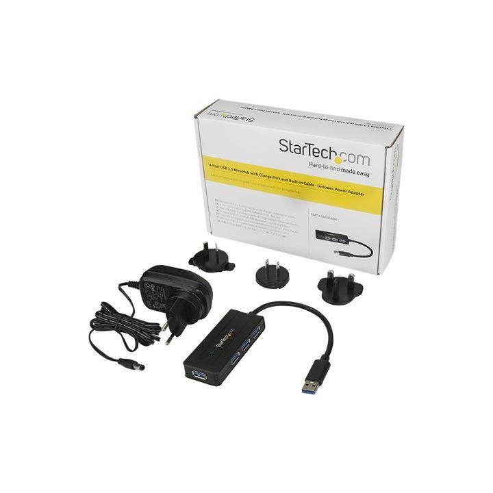 StarTech.com Hub Concentrador Portátil USB 3.0 SuperSpeed de 4 Portas…