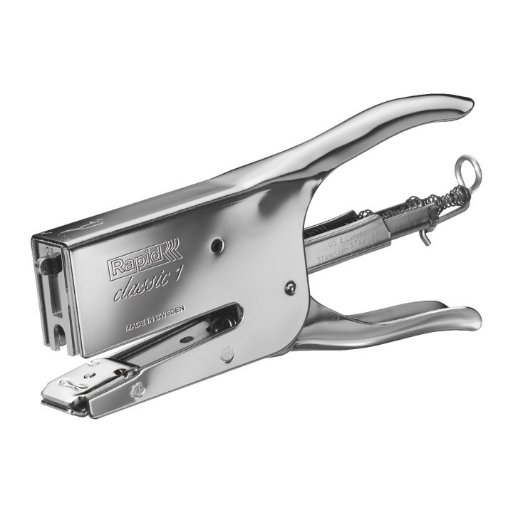 Grapadora tenaza metalica modelo k1 color gris Rapid 10510601