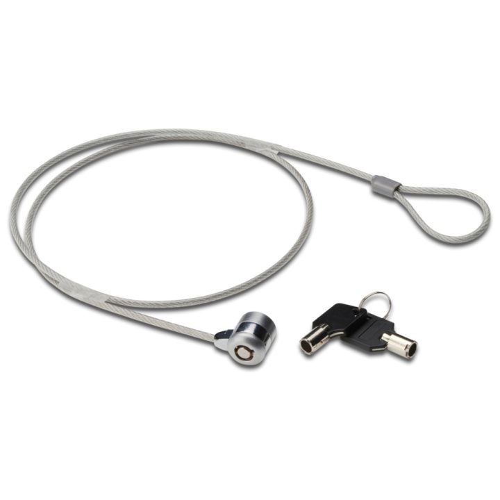 Ewent EW1242 Anti-Theft Cable Black, Stainless Steel 1.5 m