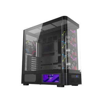Torre ATX XYZ quantum pro black ATX, Micro-ATX, Mini-ITX…