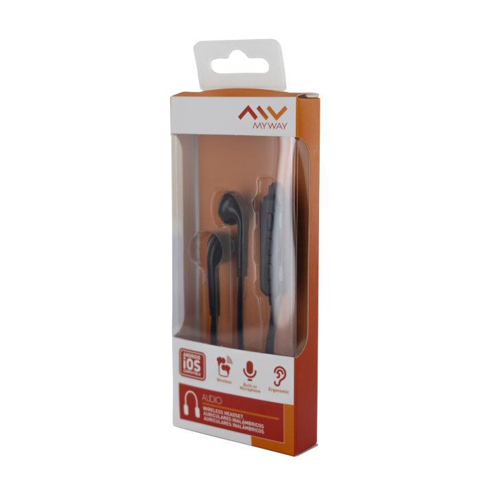 Myway MWHPH0022 Wireless Headphones Black