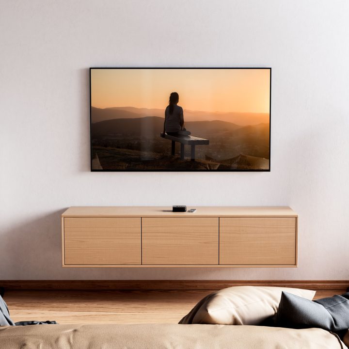 TooQ LP1043F-B suporte para TV 43" Preto