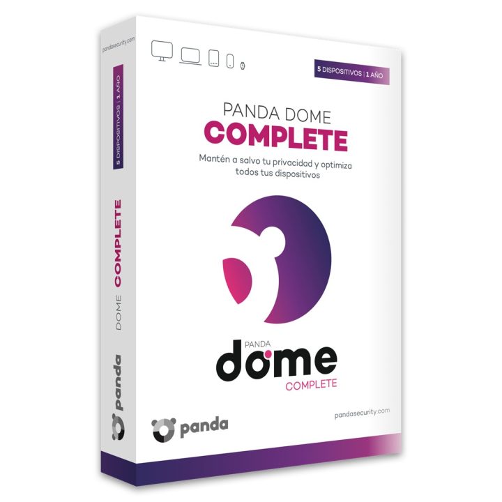 Antivírus Panda Dome Complete 5 dispositivos 1 ano caixa (A01YPDC0M05)
