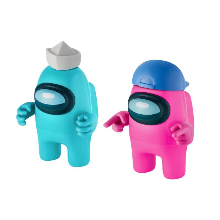 Bizak Among Us Action Figure Assorted Box Pack of 2 (64116215)