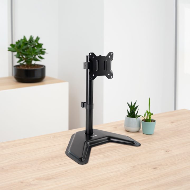 TooQ Desktop Monitor Stand for 17"-32" Screens, Black