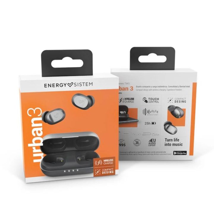 Energy Sistem Auscultadores Urban3 Graphite BT 5.0 (451821)