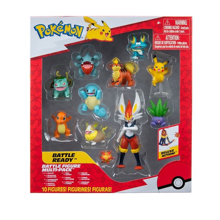 Jazwares Pokémon Figures Multipack 10 (63220244)