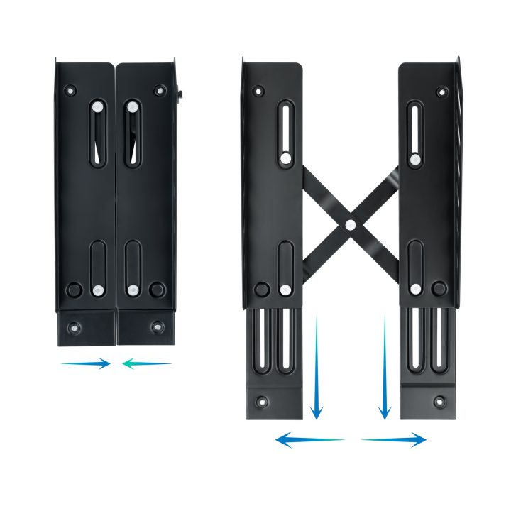 TooQ Metal Floor CPU Stand with Wheels