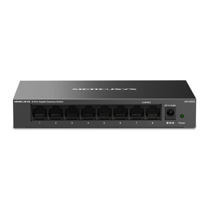 Switch Mercusys MS108GS 8 puertos-10-100 - 1000Mbps-RJ45