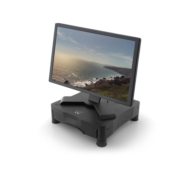 Ewent EW1280 Desktop Monitor Stand Black