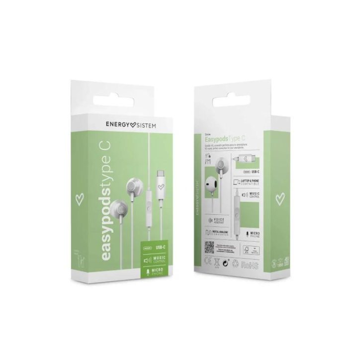 Energy sistem Easypods auriculares con cable (459278)