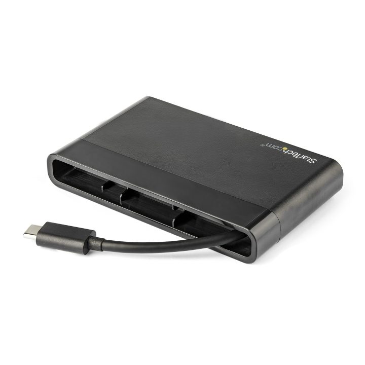 StarTech.com Adaptador Multiportas USB-C 4K com HDMI, VGA, Ethernet…