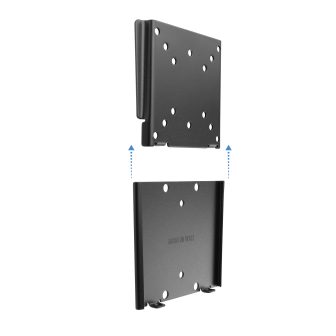 TooQ SUPORTE ULTRA FINO PARA MONITOR / TV LCD, PLASMA DE 10-23, PRETO