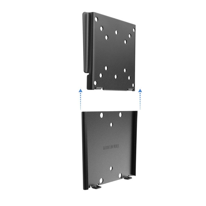 TooQ SUPORTE ULTRA FINO PARA MONITOR / TV LCD, PLASMA DE 10-23, PRETO