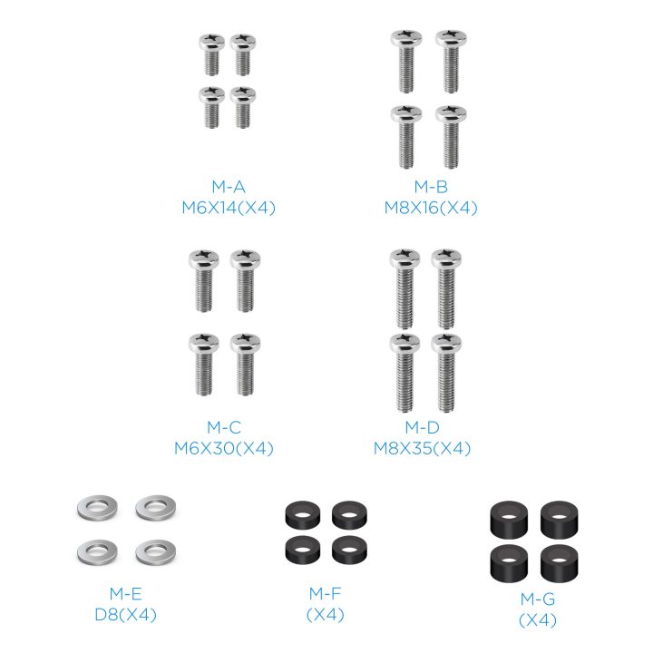 TooQ Suporte de parede para ecrãs 32”- 70”