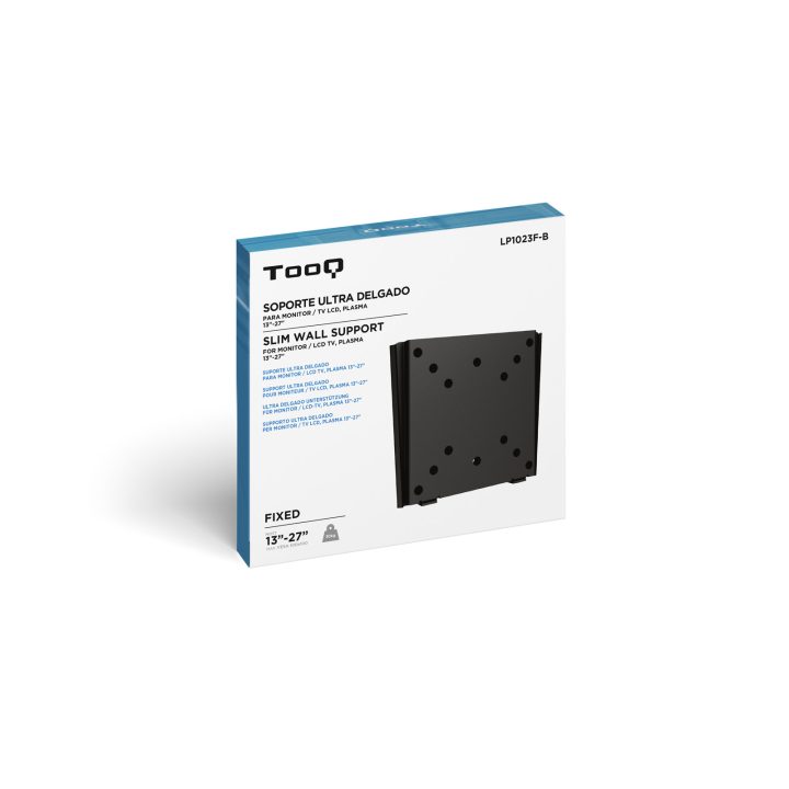 TooQ ULTRA SLIM MONITOR / LCD, PLASMA TV BRACKET 10-23", BLACK