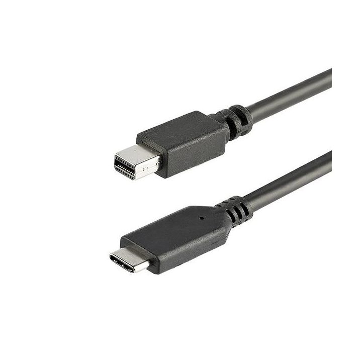 StarTech.com Cable de 1m USB-C a Mini DisplayPort - 4K 60Hz - Negro -…