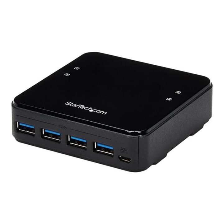 StarTech.com USB 3.0 (5Gbps) 4x4 Switch for Sharing Peripheral Devices