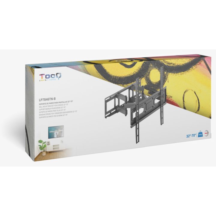 TooQ Wall Mount for 32"-70" Screens