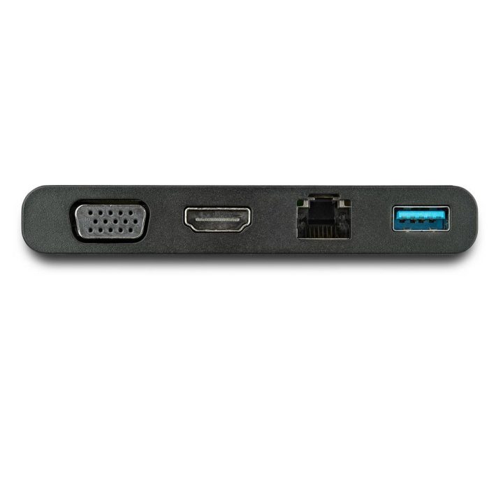 StarTech.com Adaptador Multiportas USB-C 4K com HDMI, VGA, Ethernet…