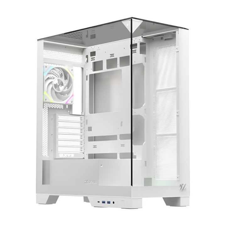 Torre ATX XYZ trifecta white ATX, ITX, Micro-ATX (X-CS-TRIFECTA-W)