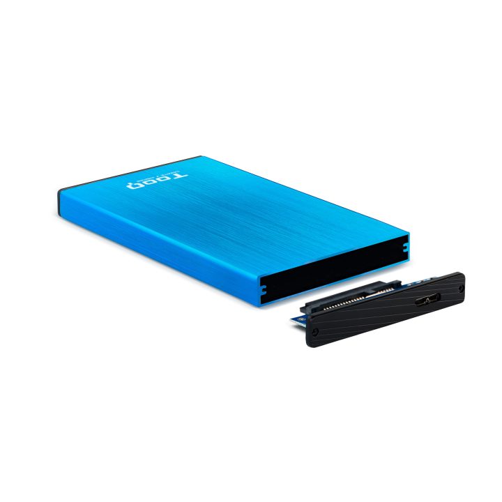 TooQ TQE-2527BL External Hard Drive Enclosure Hard Drive (HDD) Case…