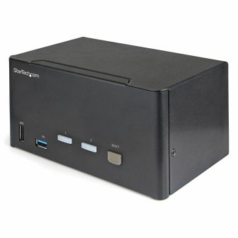 StarTech.com Comutador KVM de 2 Portas DisplayPort 4K para 3…