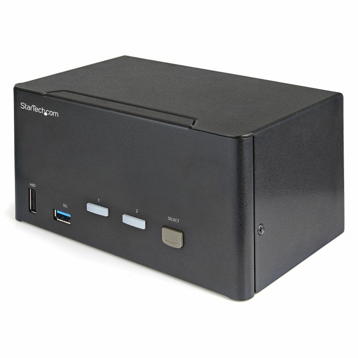 StarTech.com Comutador KVM de 2 Portas DisplayPort 4K para 3…